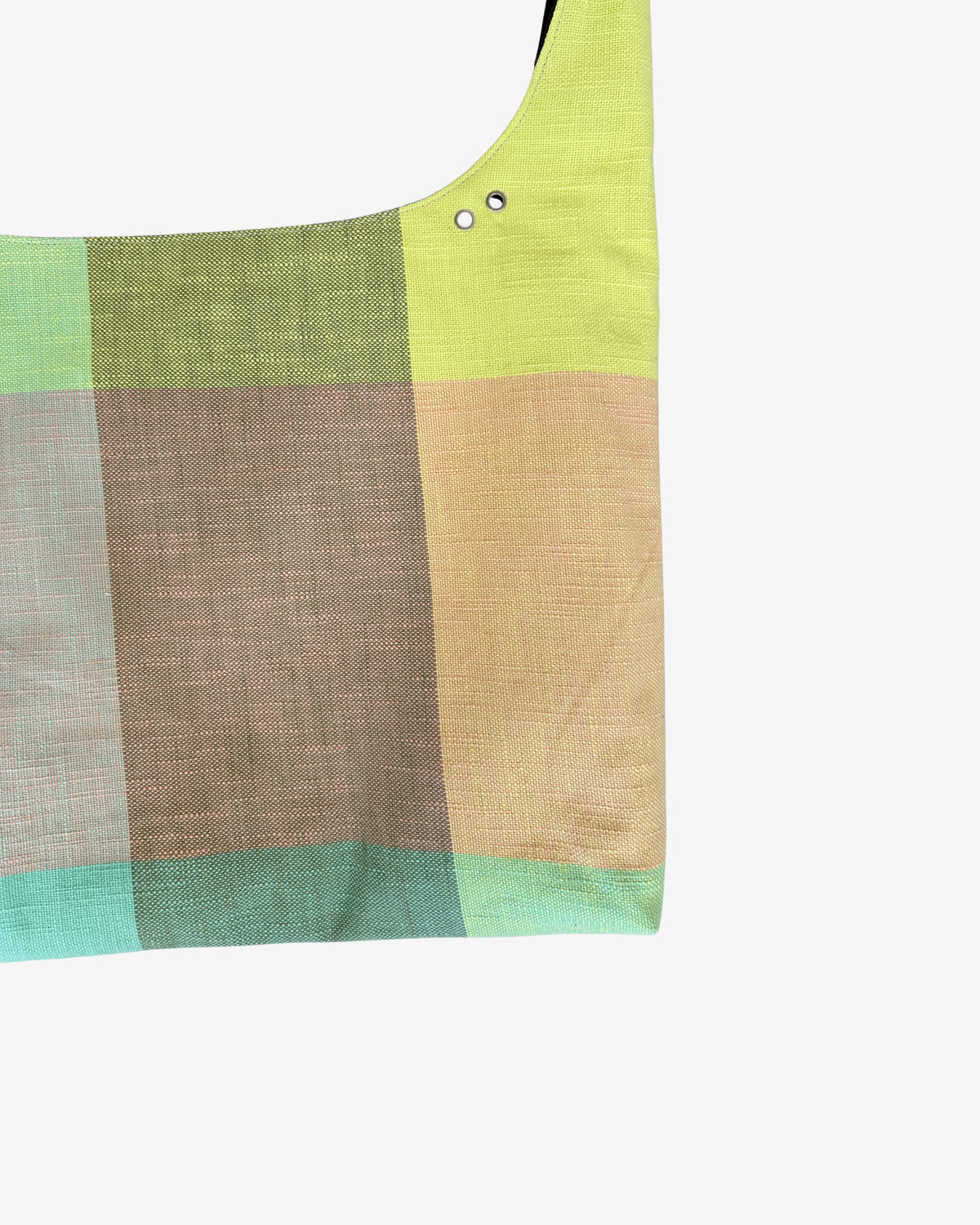 CHECKERED BIG CROSSBODY BAG