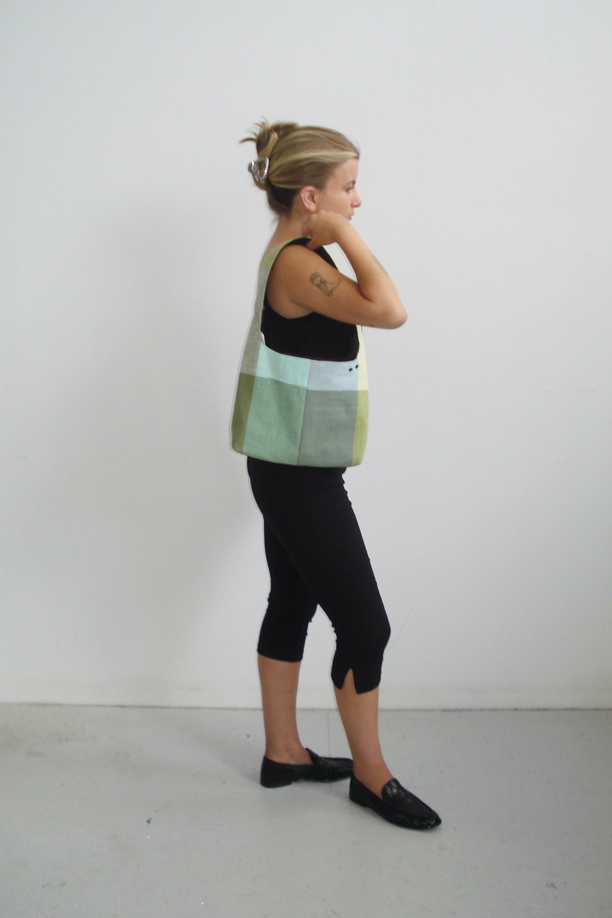 CHECKERED MINI BAG
