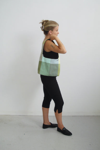 CHECKERED MINI BAG