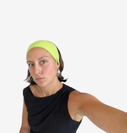 LIME GREEN HEADBAND
