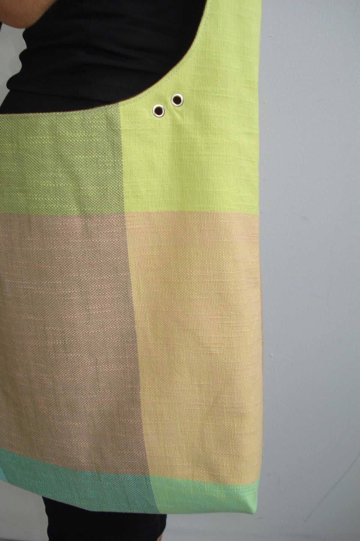 CHECKERED BIG CROSSBODY BAG