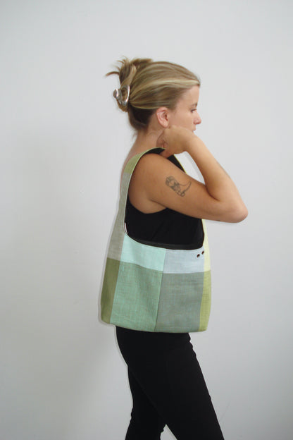 CHECKERED MINI BAG