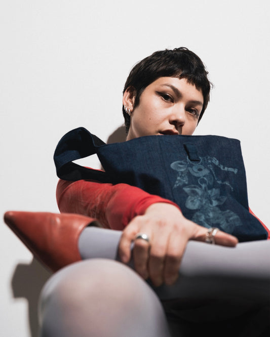 GOUSI x BACCHI DENIM BAG
