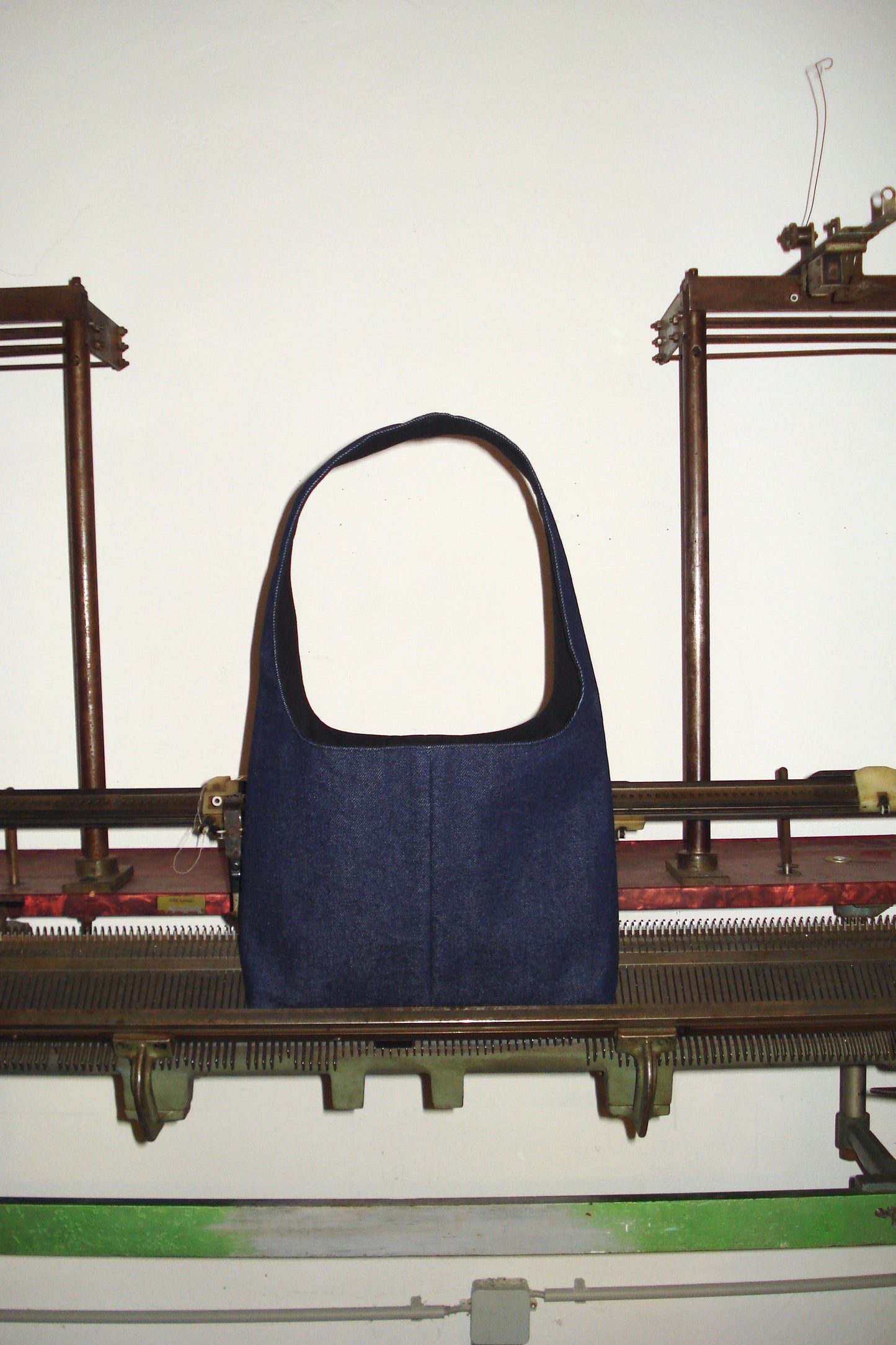 BLUE DENIM MINI BAG