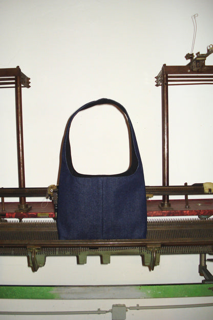 BLUE DENIM MINI BAG