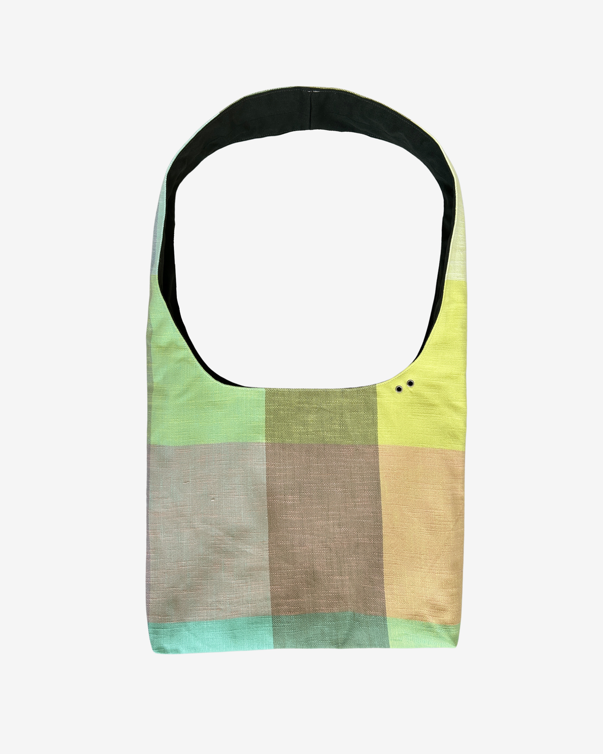 CHECKERED BIG CROSSBODY BAG