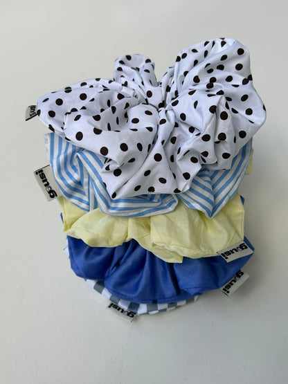 BLUE SCRUNCHIE