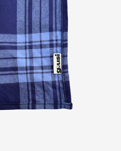 BLUE CHECKERED HEADSCARF