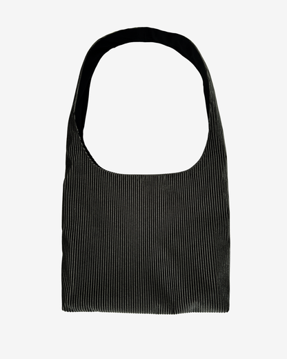 DARK GREY CORDUROY BIG BAG