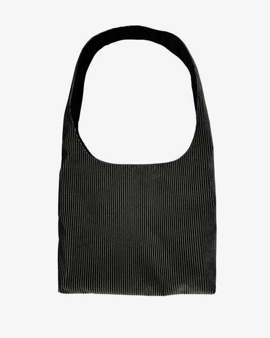 DARK GREY CORDUROY BIG BAG
