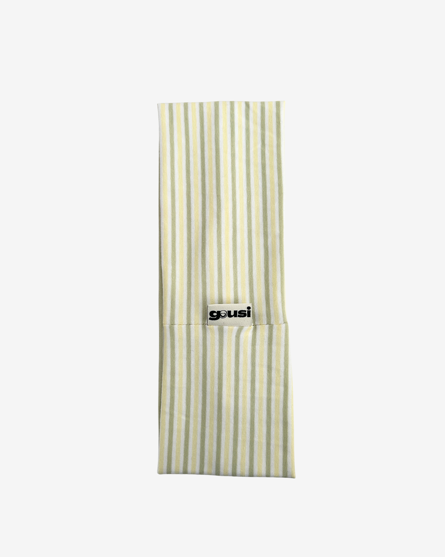 CREAM STRIPED HEADBAND