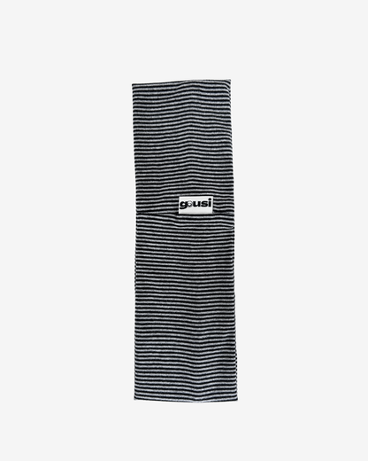 GREY STRIPED HEADBAND