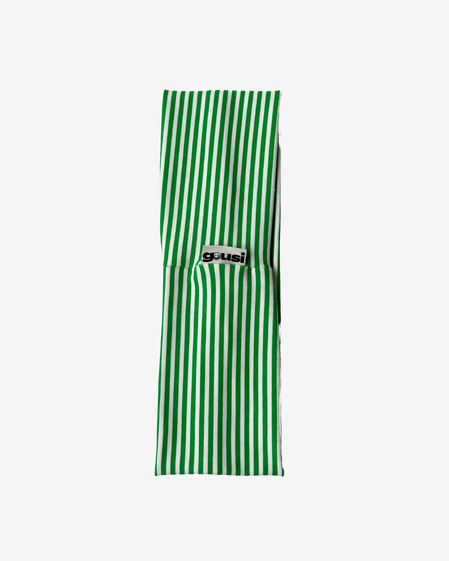 GREEN STRIPED HEADBAND