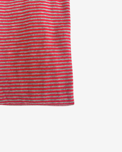 RED STRIPED HEADBAND