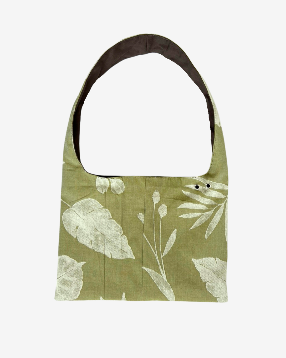 GREEN FLORAL MINI BAG