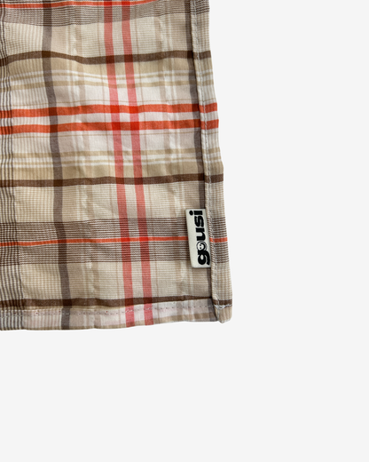 ORANGE CHECKERED HEADSCARF