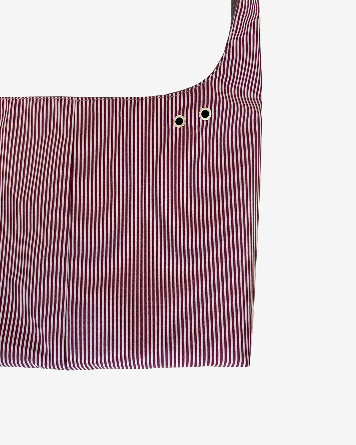 RED STRIPED MINI BAG
