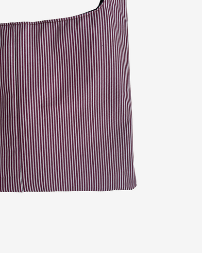 RED STRIPED MEDIUM BAG