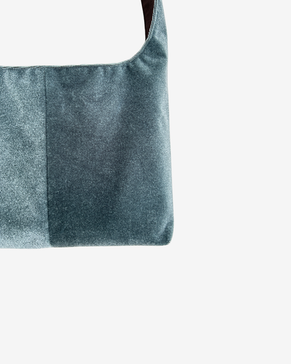 VELVET TURQUOISE MINI BAG
